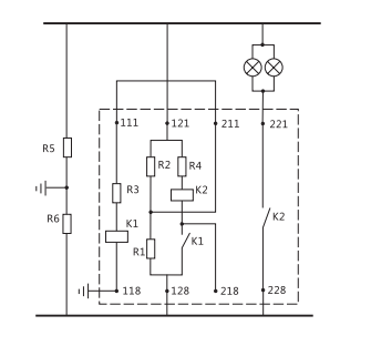 ZJJ-1B直流绝缘监视继电器工作原理